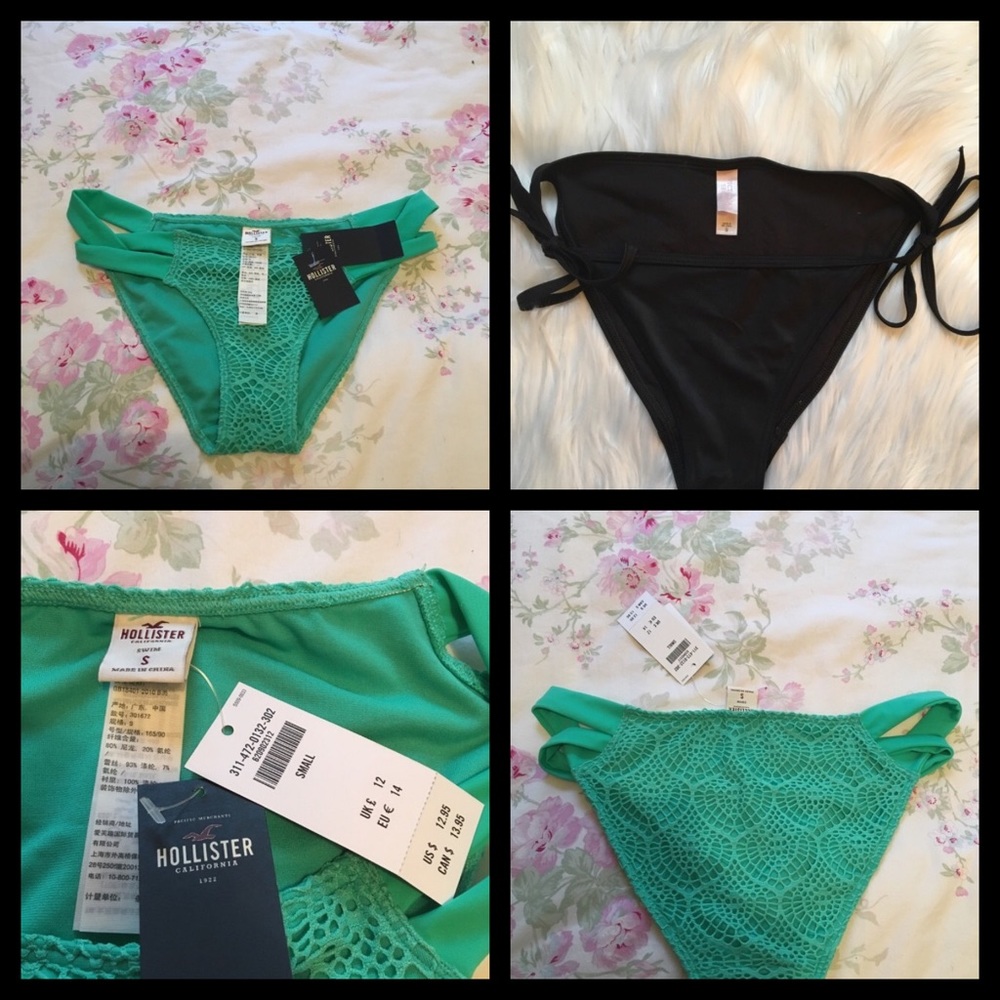 👙Victoria's Secret & Hollister bikini bottoms 👙
